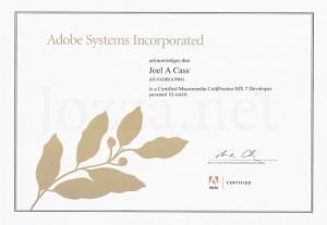 Certified Macromedia ColdFusion MX7 Developer